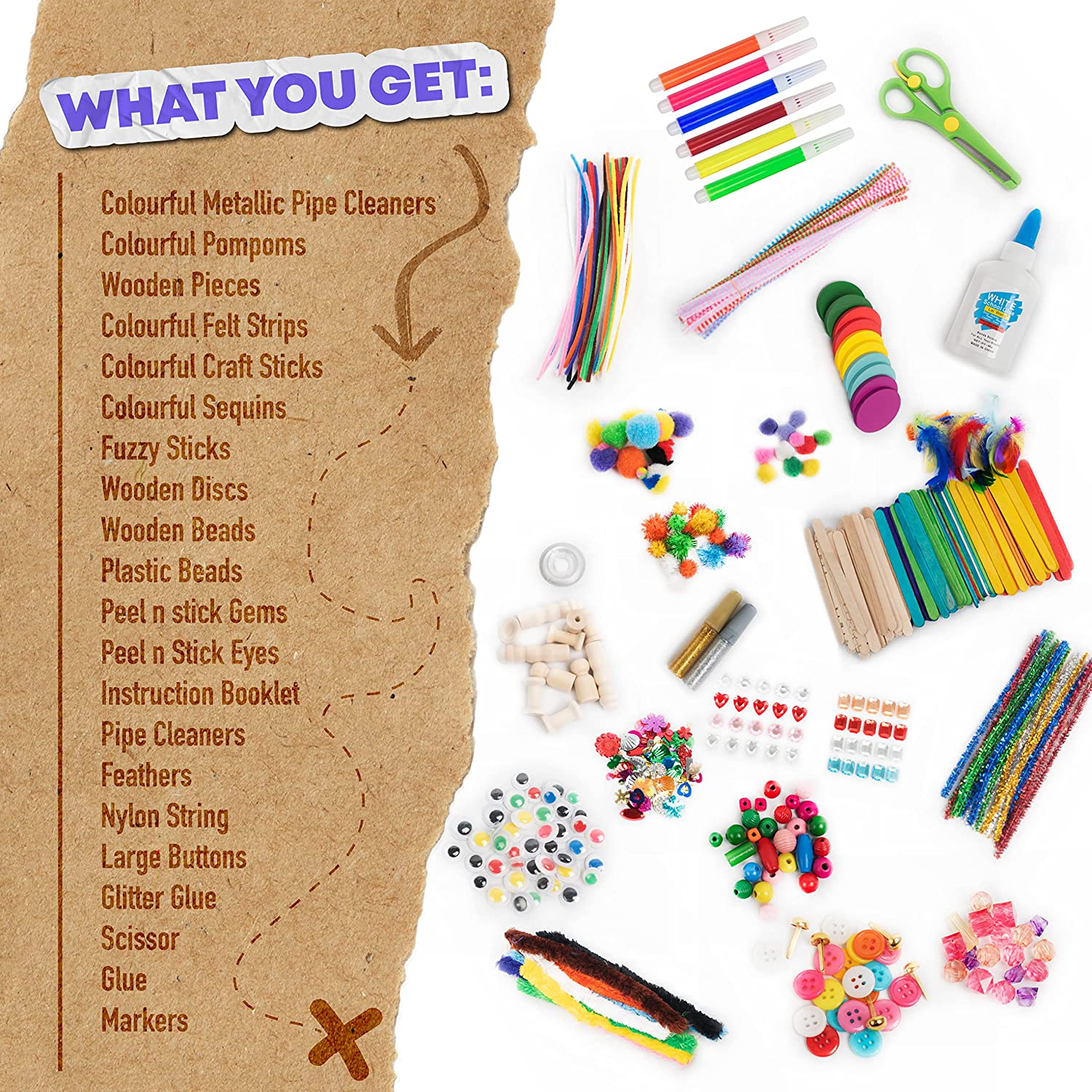 Arts & Crafts Themed Kids Party – Craft Box Girls